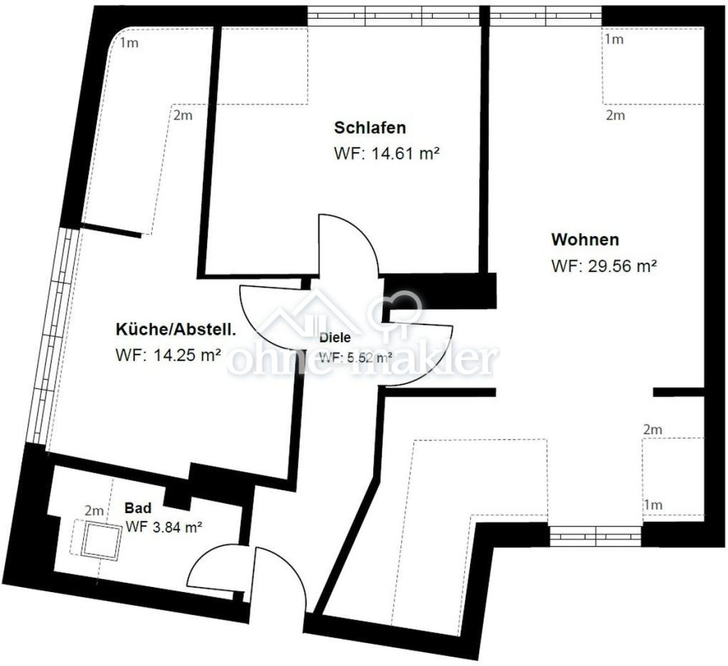 Grundrissskizze - Ground plan