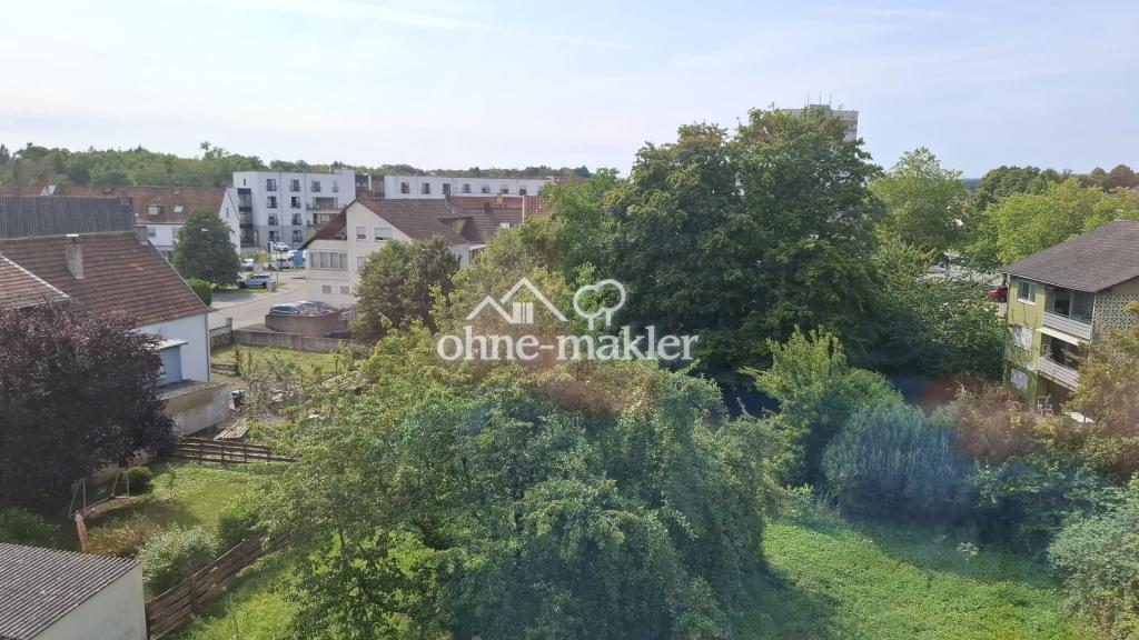 Blick vom Balkon