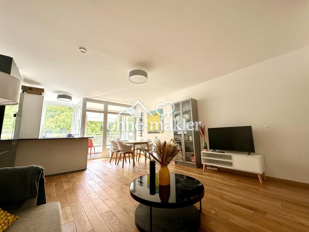 Zentrale & kernsanierte 3-Zimmer-Wohnung mit Loggia und Blick ins Grüne (befristet) - Foto 5