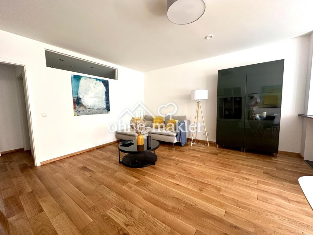 Zentrale & kernsanierte 3-Zimmer-Wohnung mit Loggia und Blick ins Grüne (befristet) - Foto 2