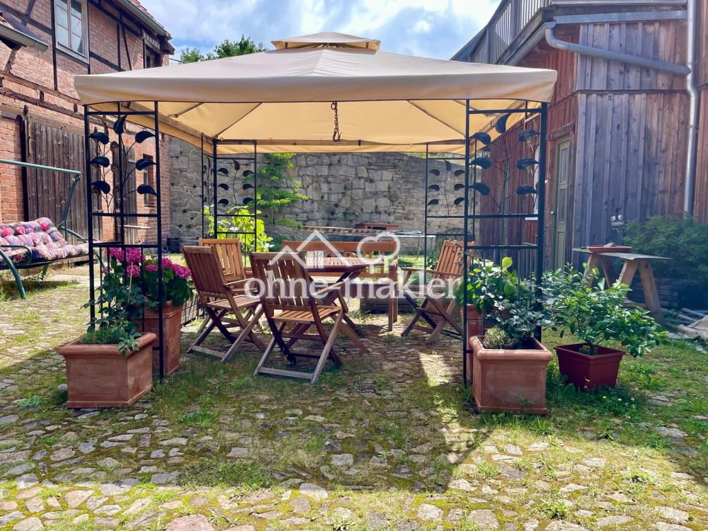 gemütlicher Innenhof für alle