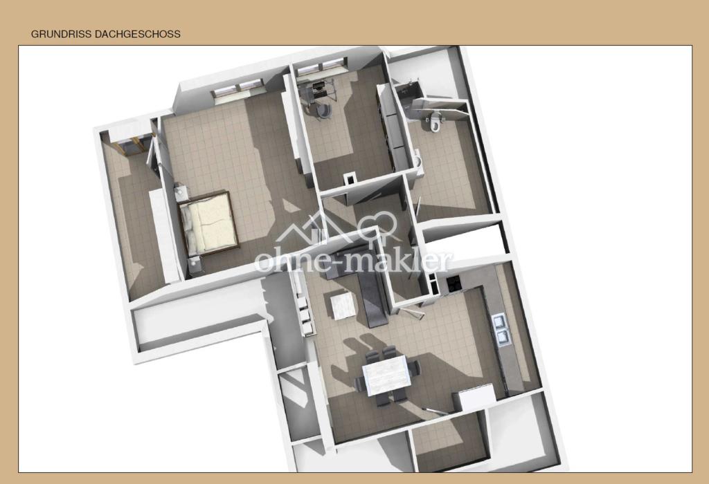Grundriss der Wohnung