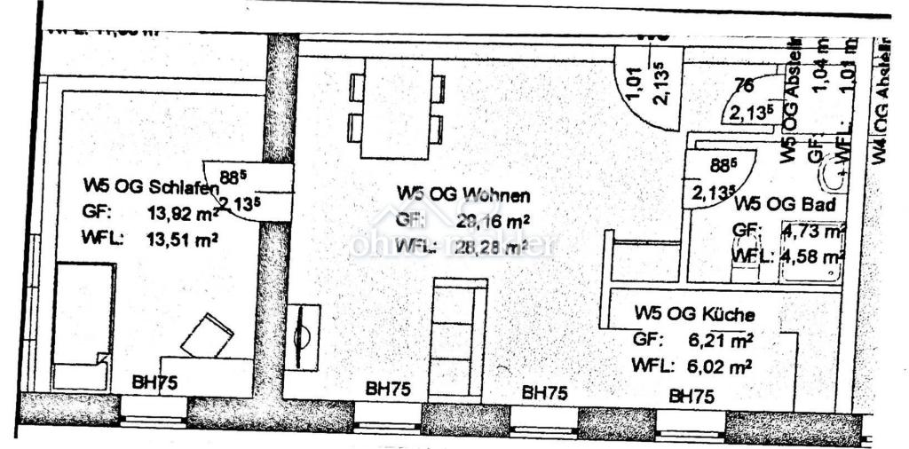 2 Zi Wohnung, ca. 55 qm, 750 € Warmmiete in 18551 Sagard - Photo 1