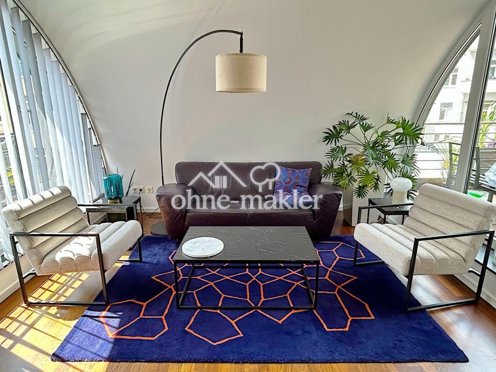 Exklusives Penthouse im Belgischen Viertel – Stilvoll möbliertes Wohnen mit Ruhe und Licht - Foto 4
