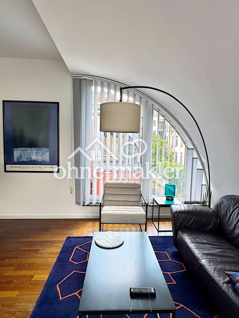 Exklusives Penthouse im Belgischen Viertel – Stilvoll möbliertes Wohnen mit Ruhe und Licht - Photo 3