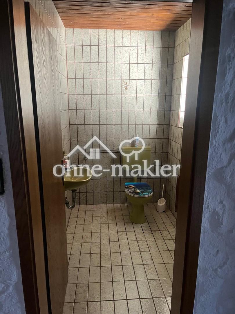 Toilette Obergeschoss
