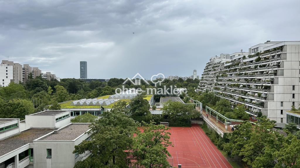 Blick aus Balkon