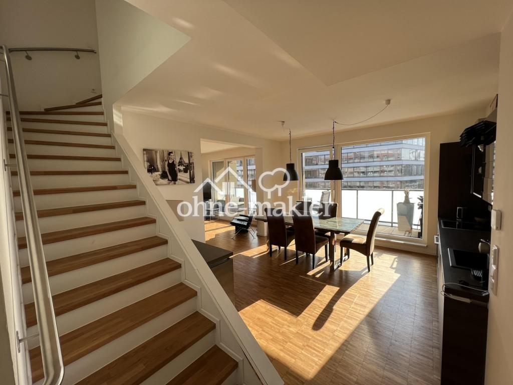 Helle, moderne City Maisonette Wohnung am Kanal - Photo 5