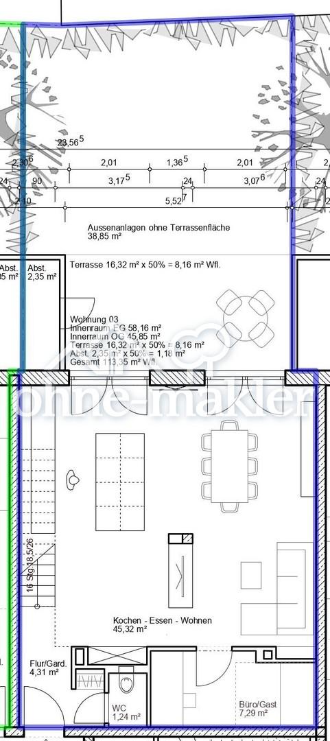 Grundriss 1. Obergeschoss