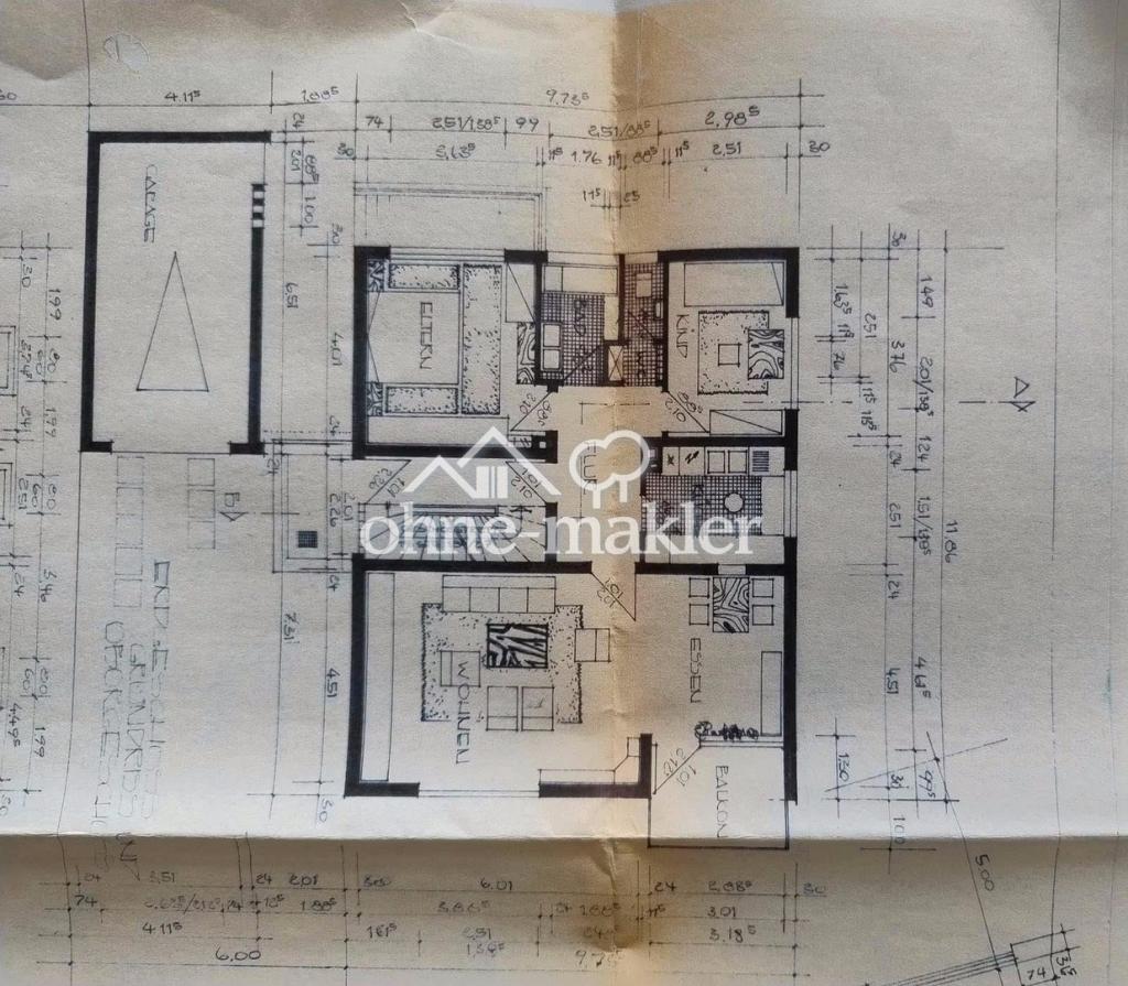 Grundriss EG = OG