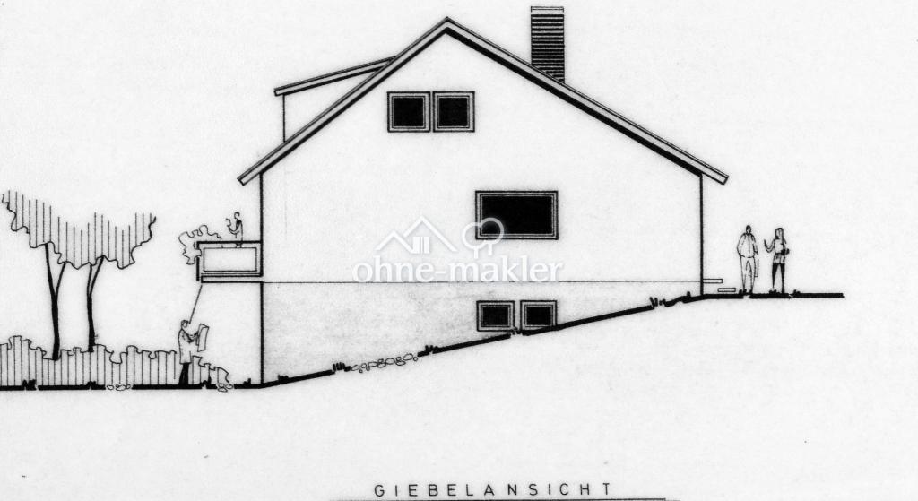 Skizze 2 ~ Giebelansicht
