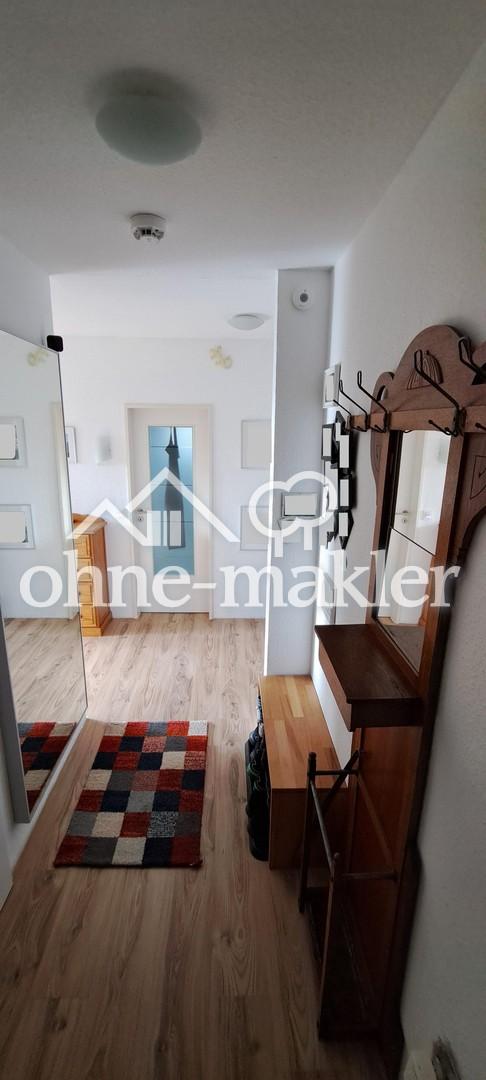 Flur vom Wohnungseingang aus