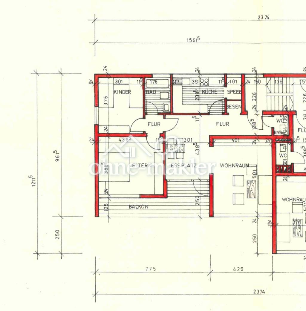 Grundriss Wohnung