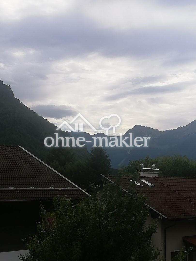 Ausblick vom Balkon