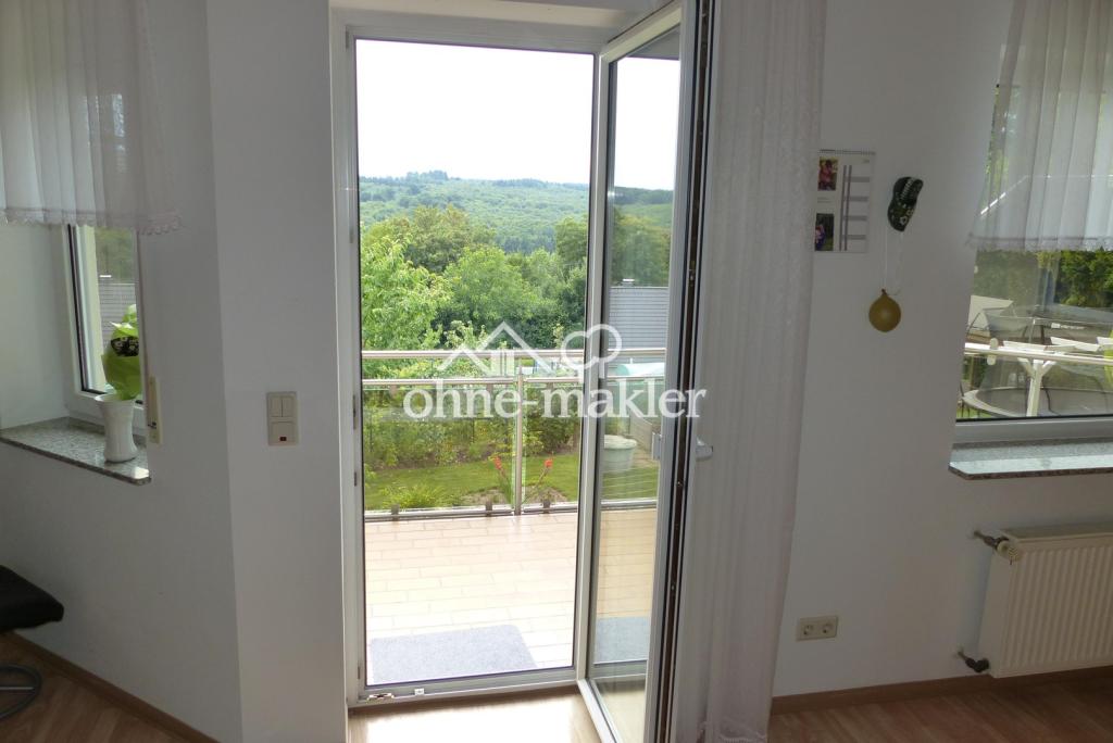 Tür zum Balkon