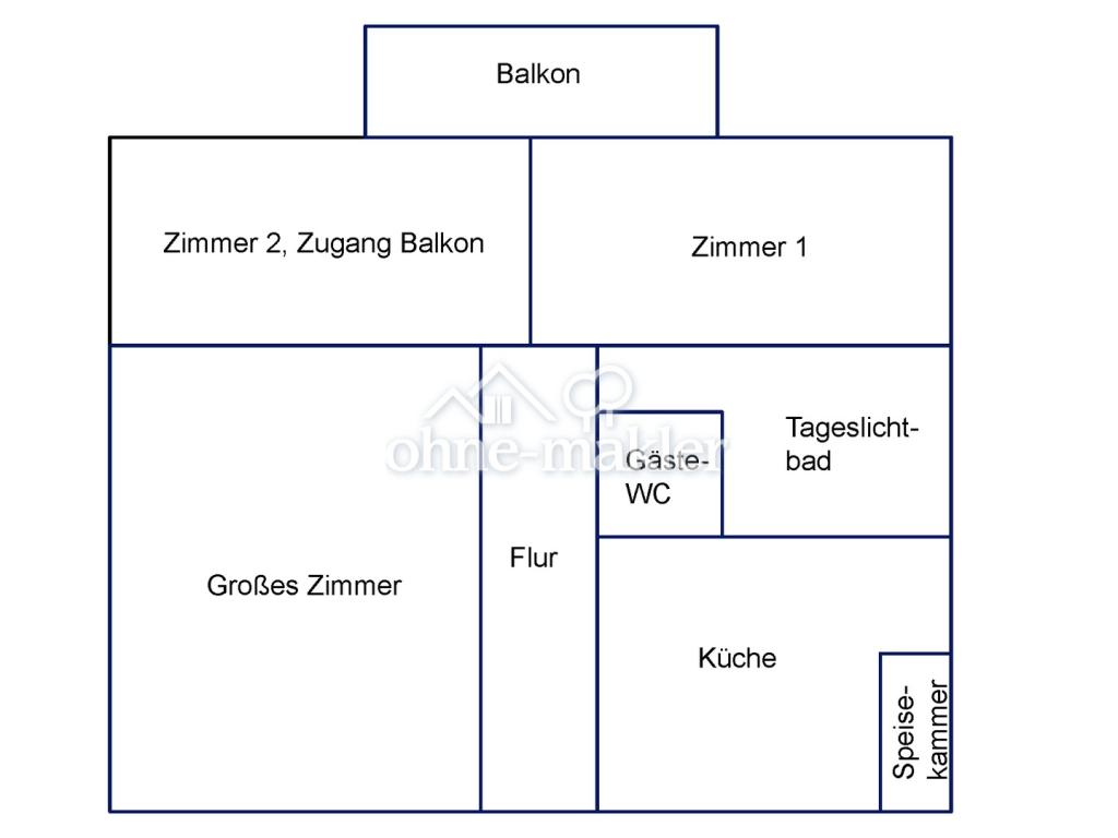 Grundriss, schematisch