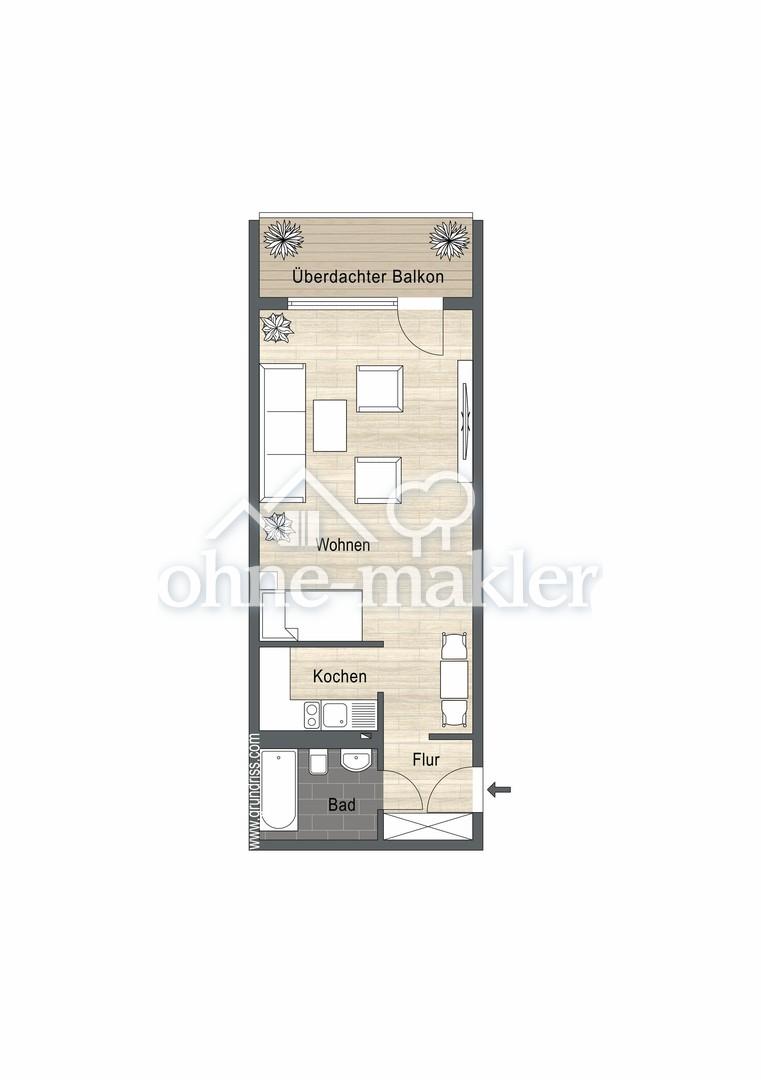 Grundriss Wohnung