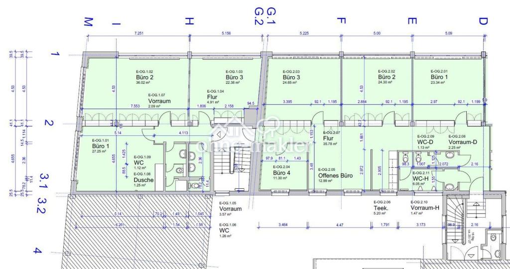 250qm_NE1+NE2_Grundriss