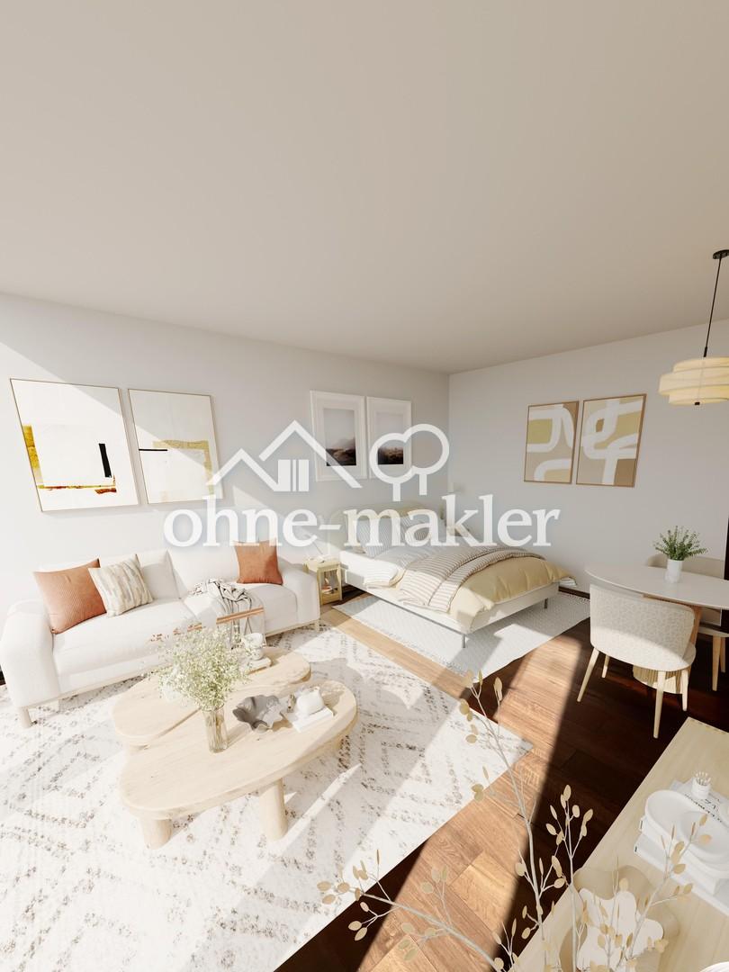 Wohn-/Schlafzimmer