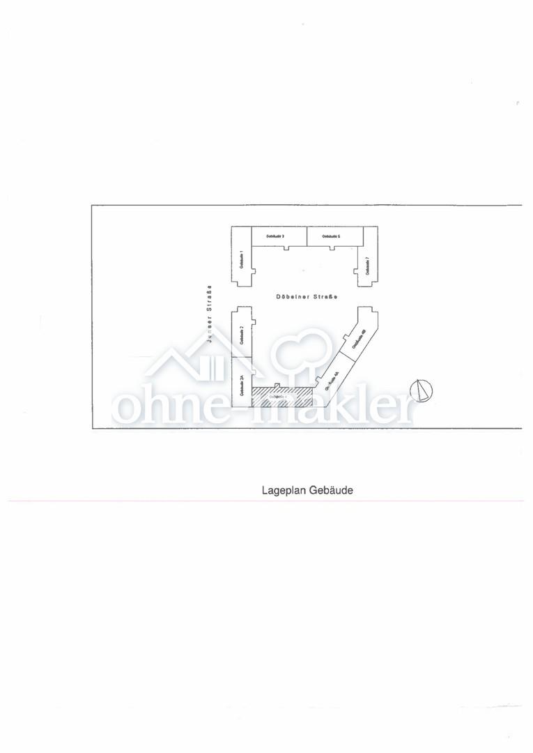 Lageplan Gebäude