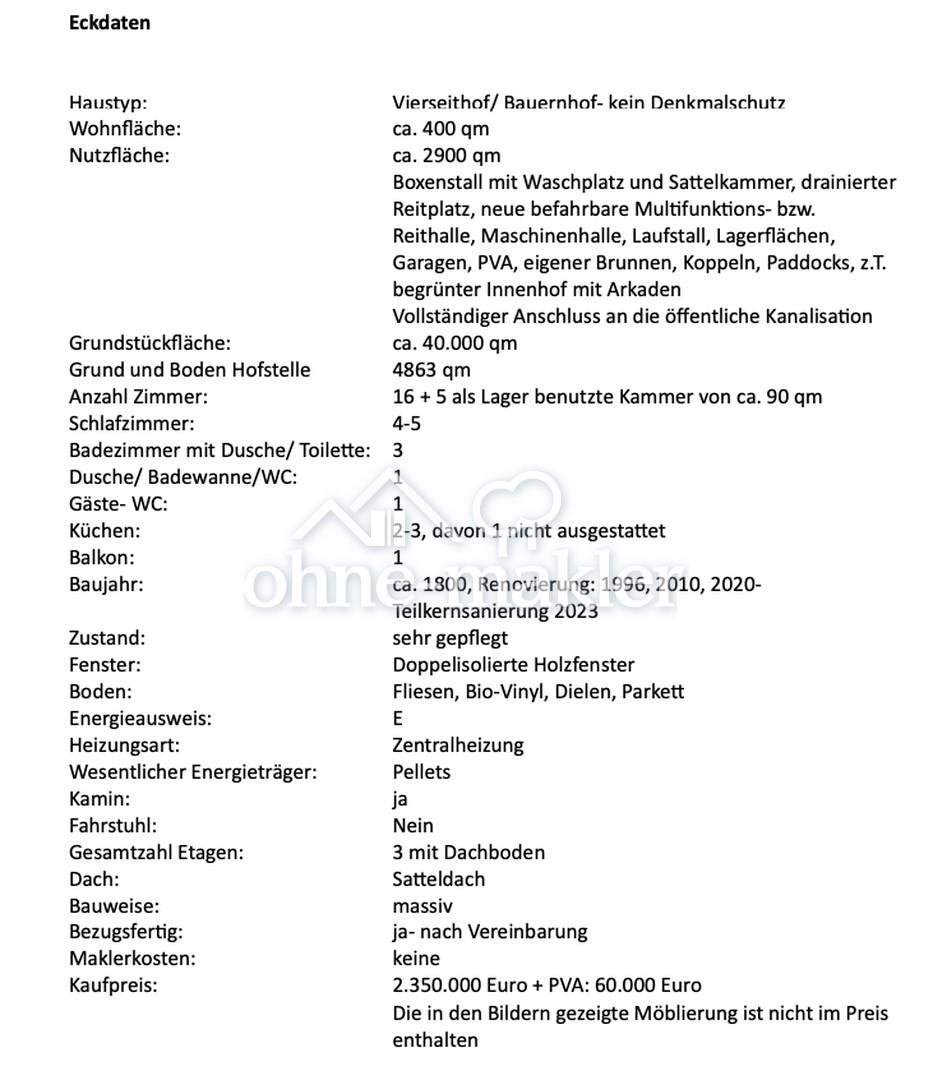 Eckdaten