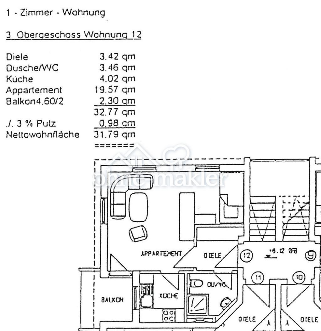 Grundriss Apartment