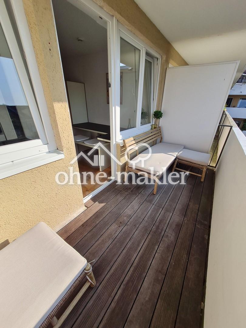 Gemütlicher Balkon