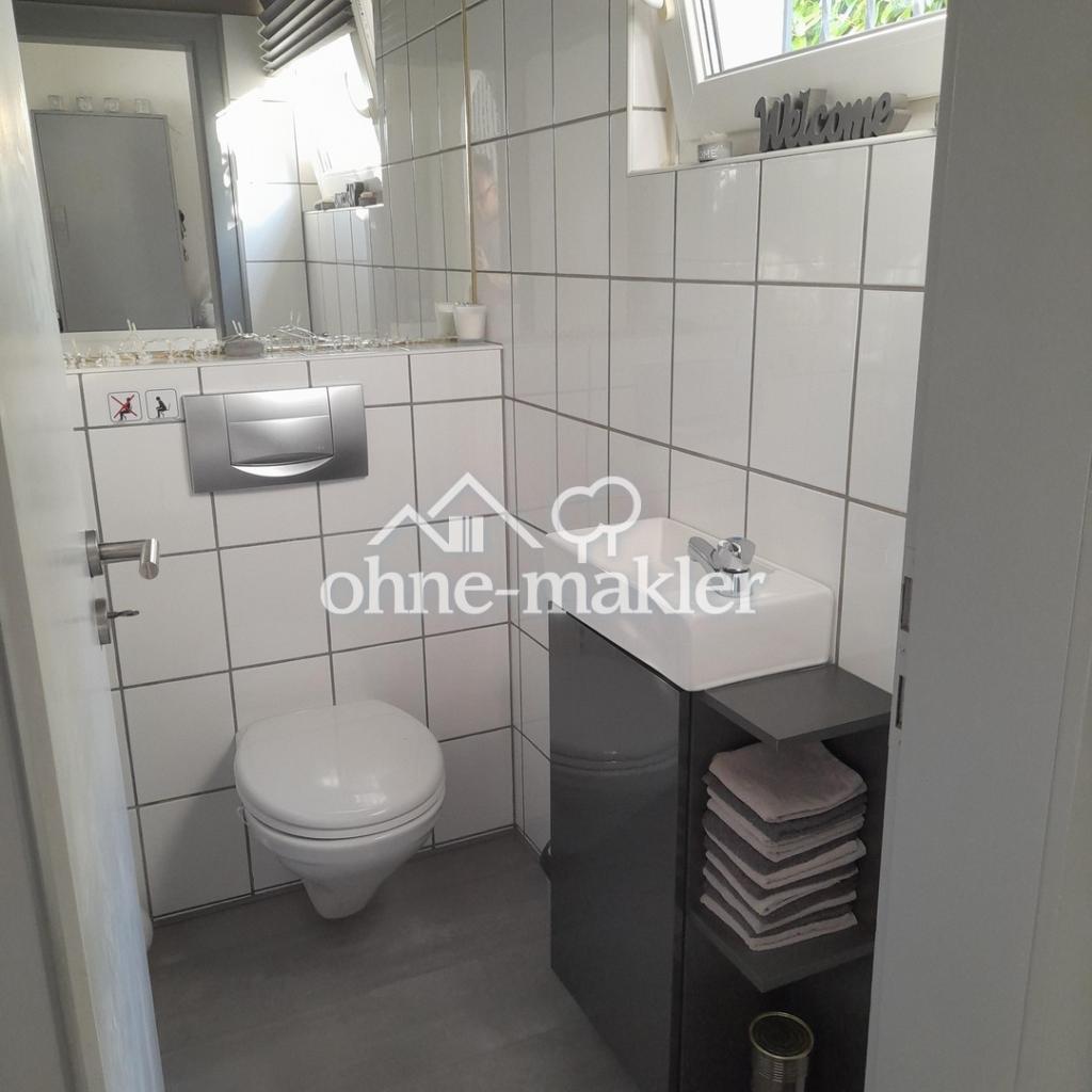 Gäste-WC im Erdgeschoss