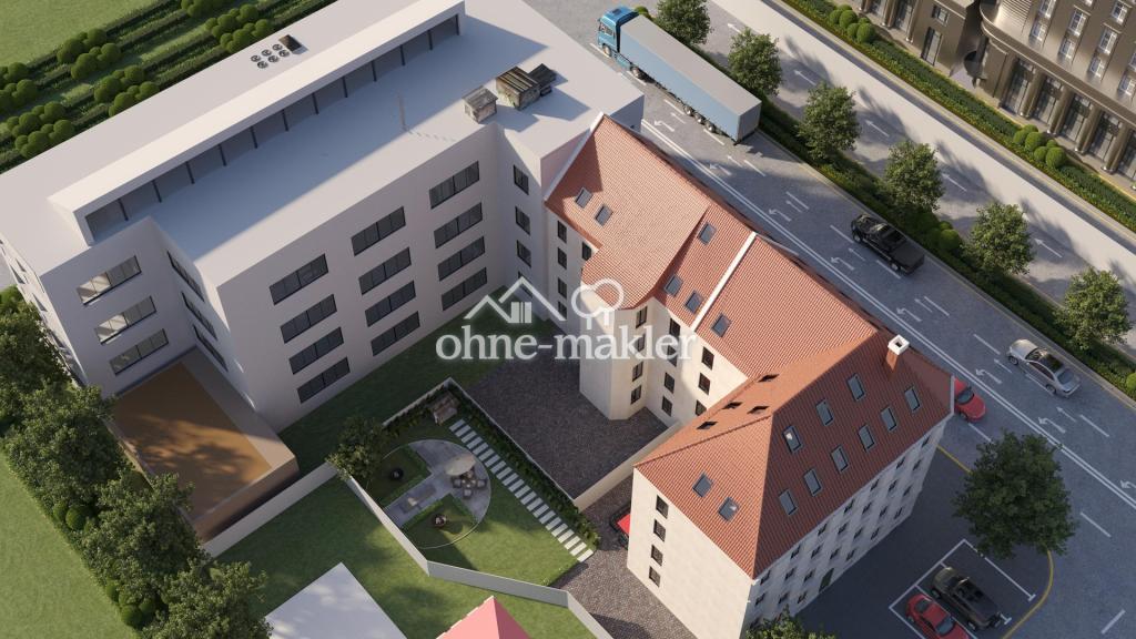 Visualisierung Hofsanierung