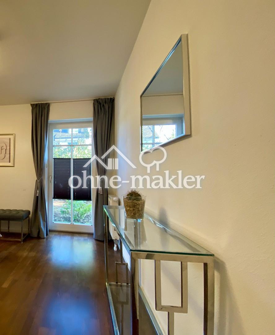 Fully furnished, elegant 3-room Garden Apt., WLAN, large Home Office, private parking - Foto 1