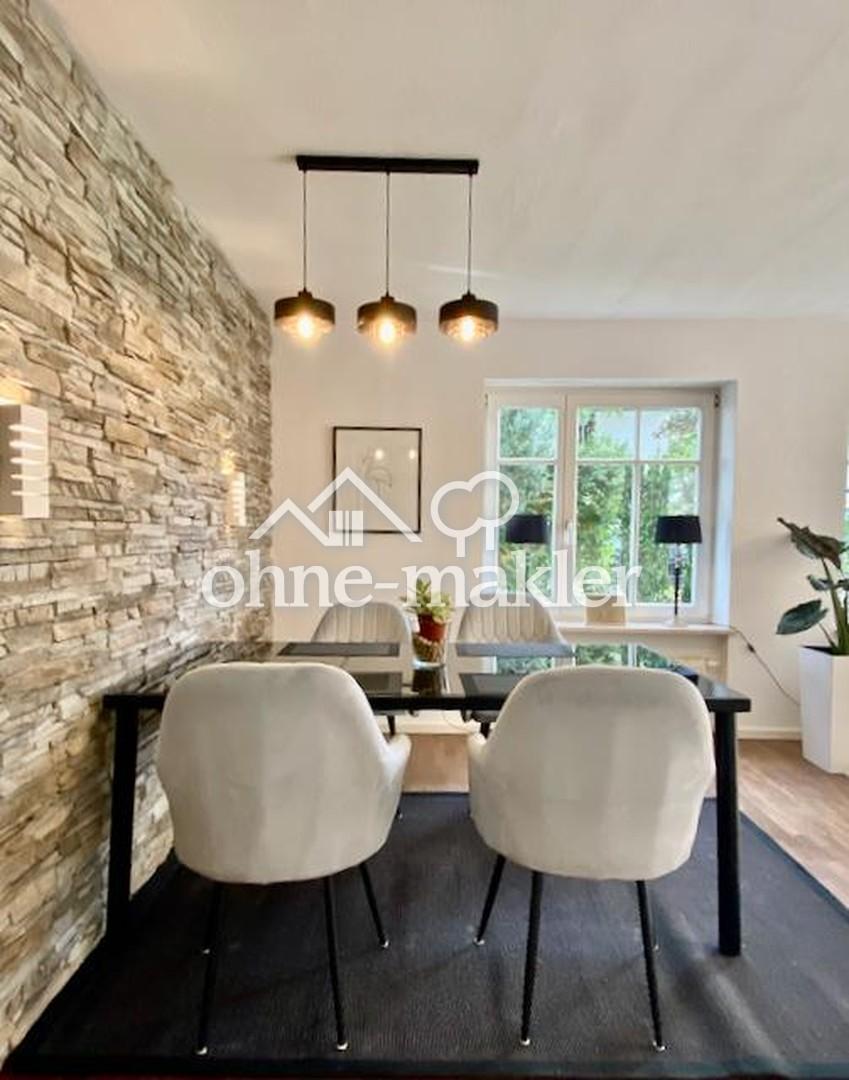 Top Möbliert / Fully furnished: Elegante 3-Zi-Gartenwohung, WLAN, Home Office, TG-Stellplatz - Foto 5
