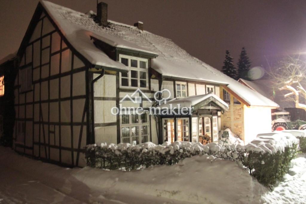 Haus im Winter