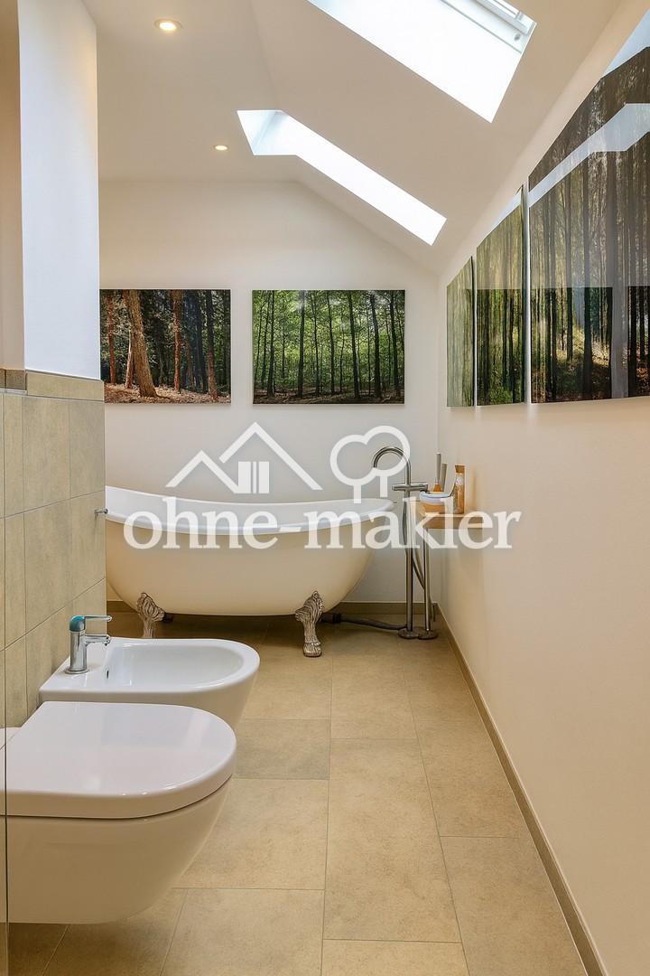 Freistehende Badewanne OG