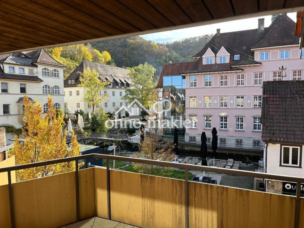 Ausblick vom Balkon