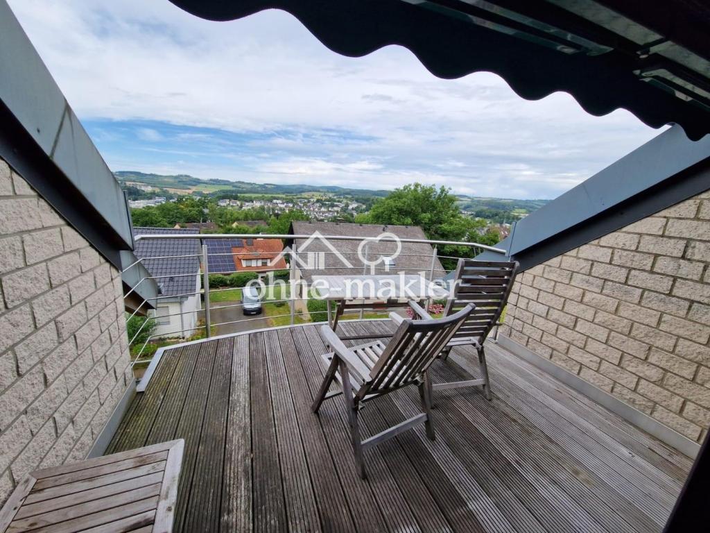 Balkon mit Aussicht