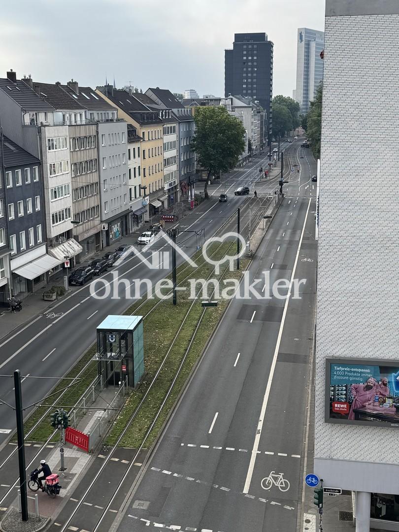 Ausblick Balkon Innenstadt