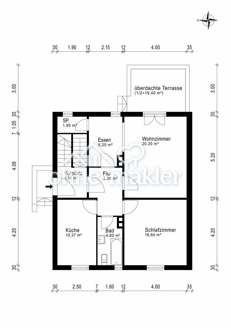 Grundriss Bestand EG