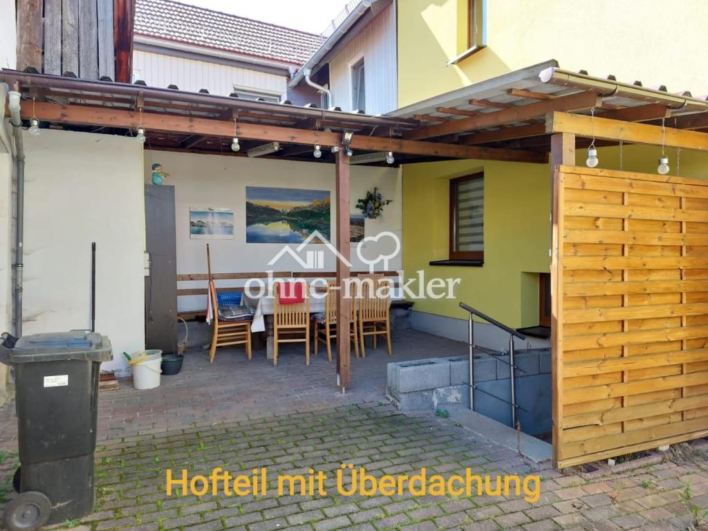 Überdachte Terasse