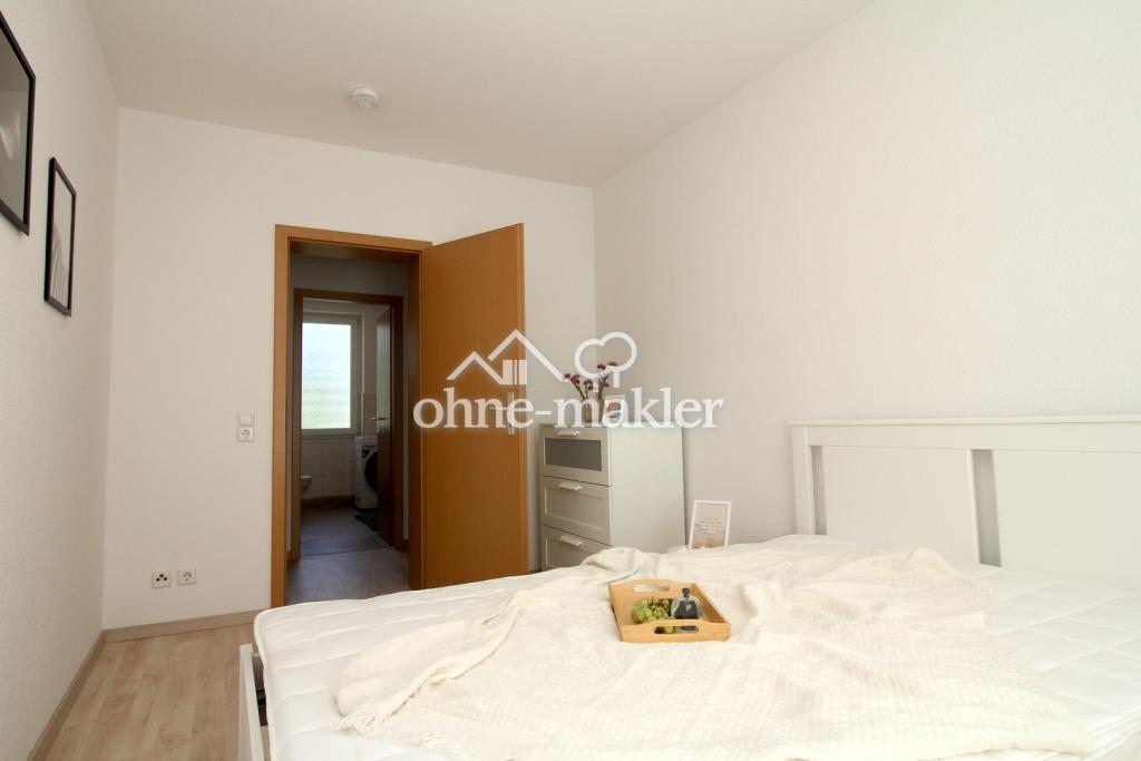 Schlafzimmer mit Doppelbett