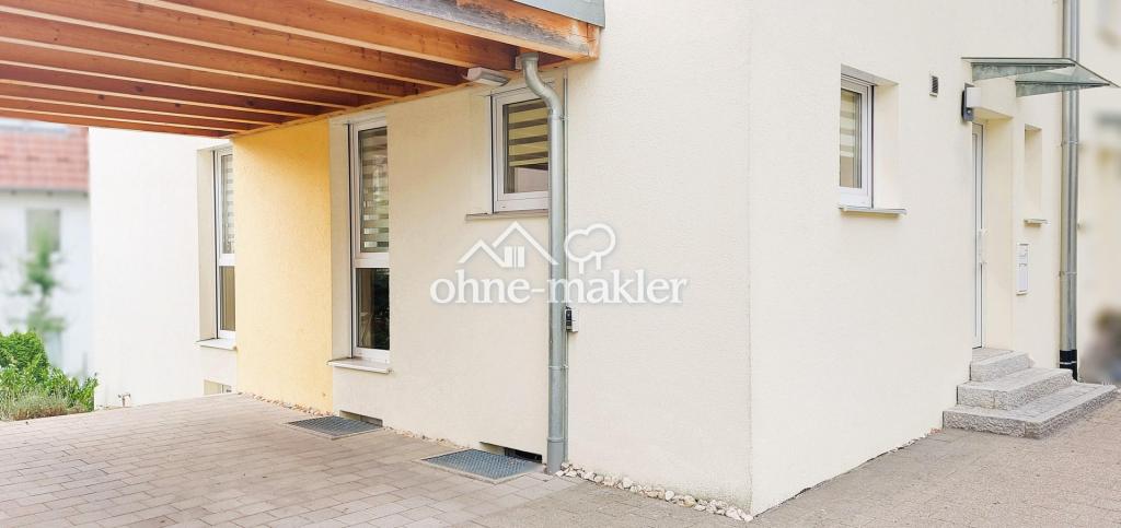 Carport am Haus