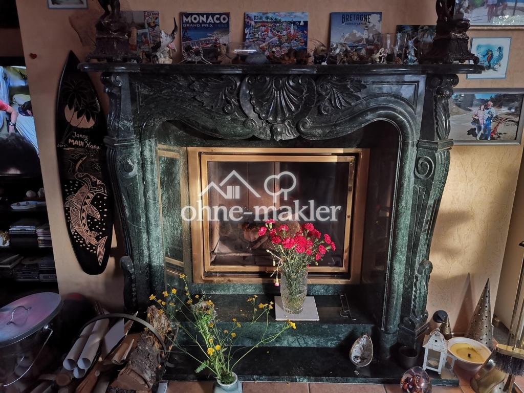 offener Kamin, Marmor