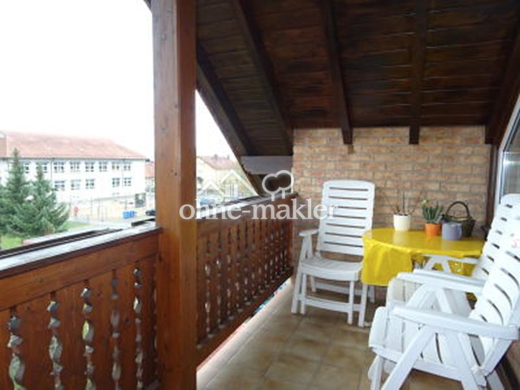 Großer Balkon