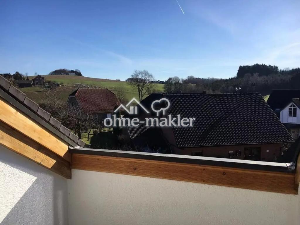 Blick vom Balkon