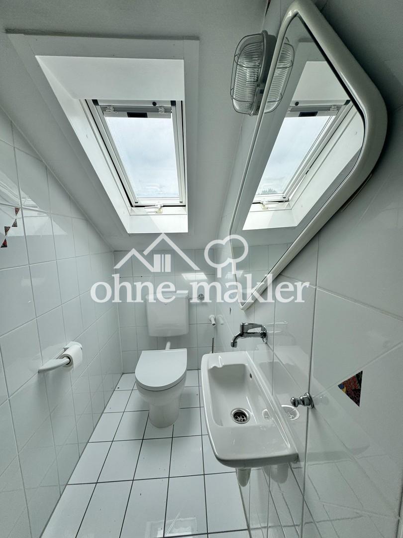 Gäste-WC mit Tageslicht