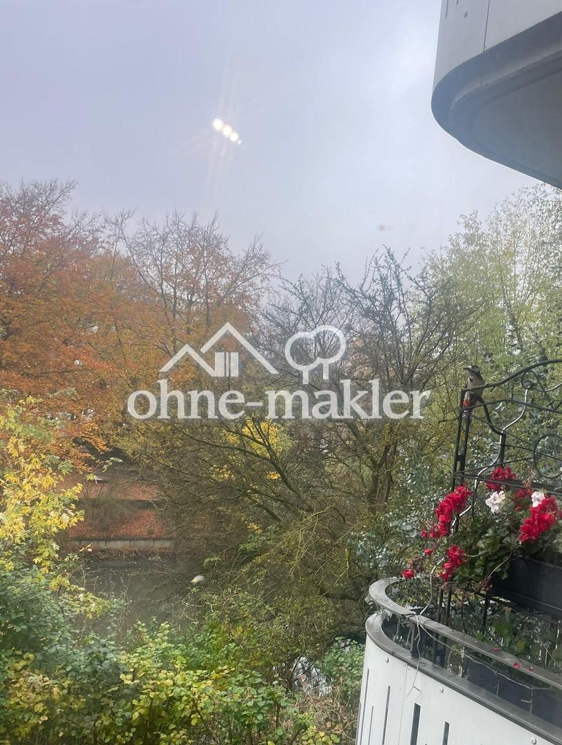 ... und Besuch am Balkon