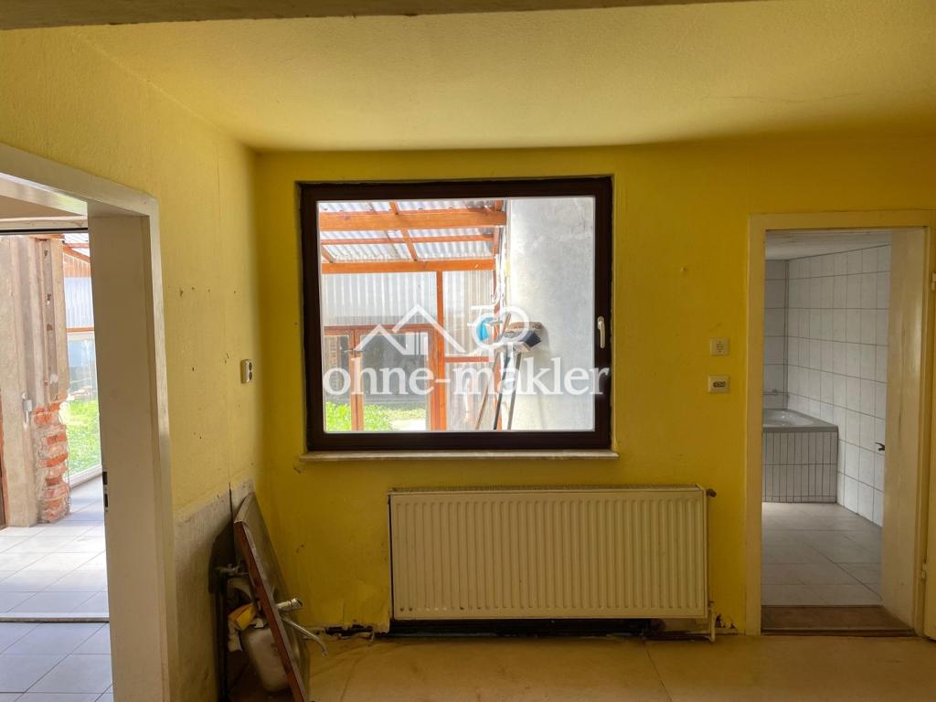 Küche mit Blick Innenhof