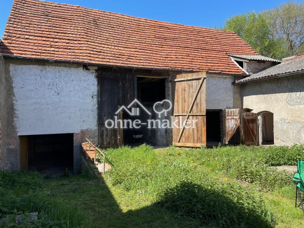 Ansicht auf Scheune Innenhof