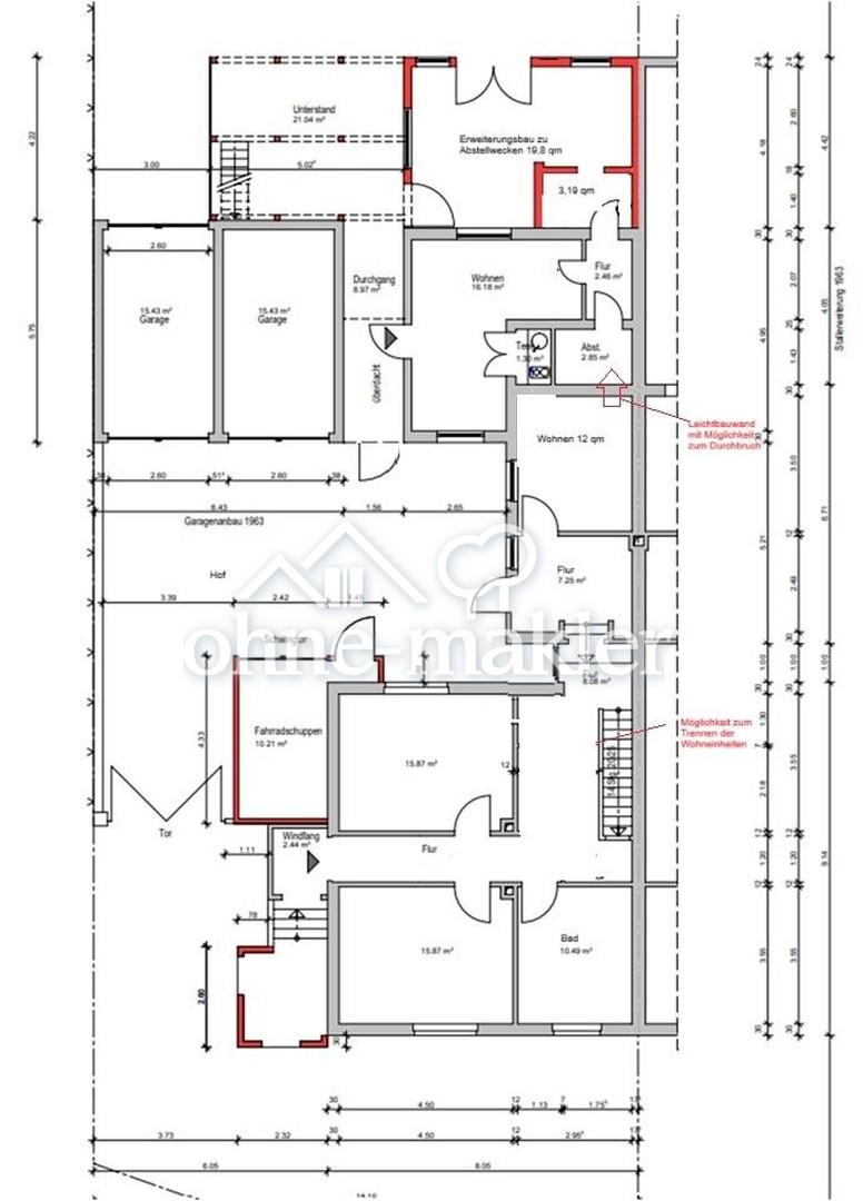 Grundriss EG