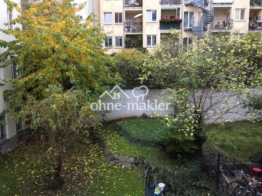 Ausblick Wohnzimmer Herbst
