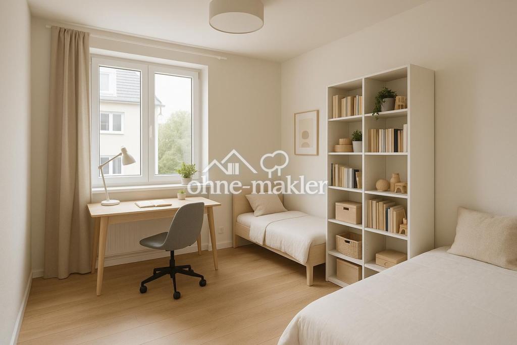 Exklusive 4-Zimmer-Wohnung in Frankfurt-Harheim +Garten+Küche! - Photo 2